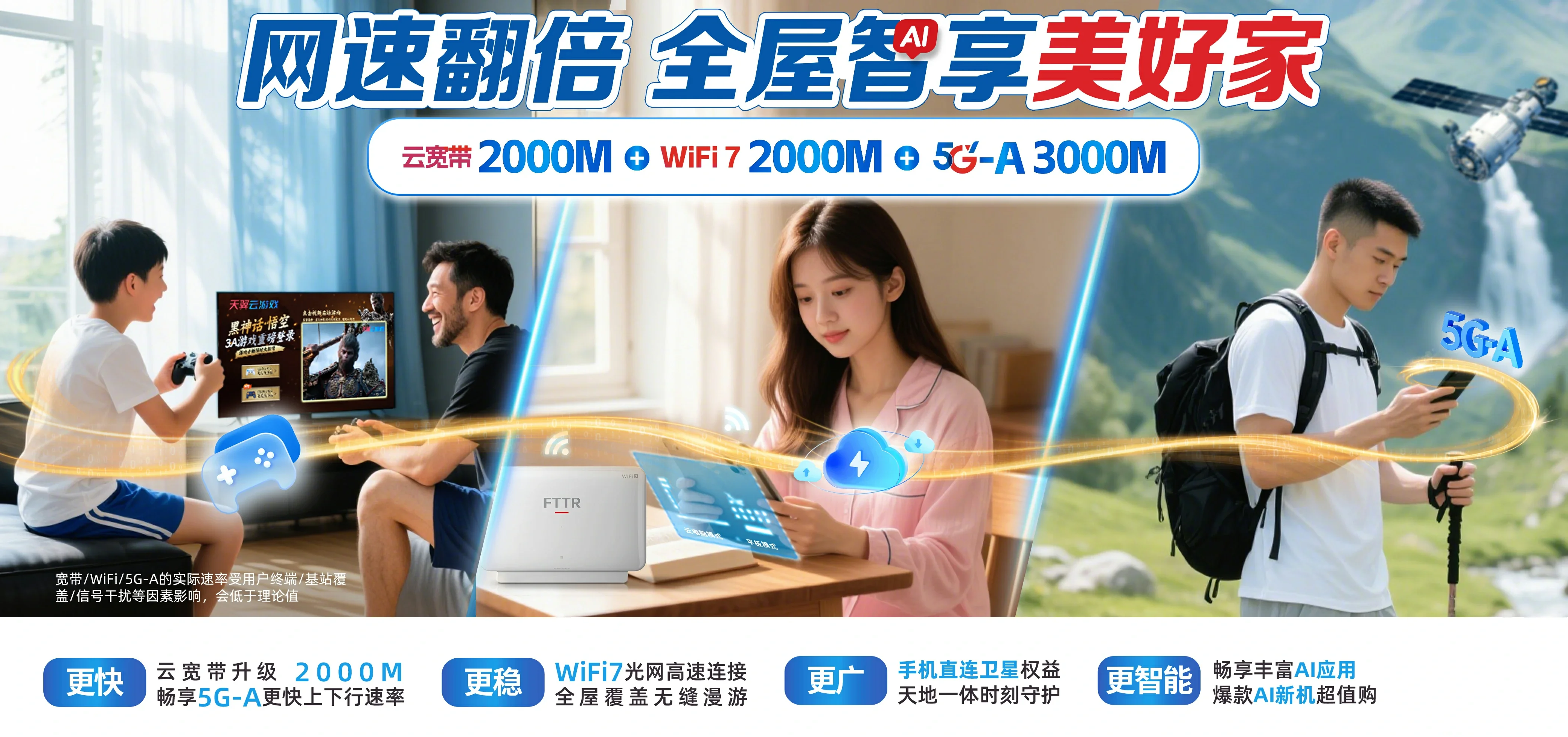 中国电信 泸水市电信宽带 宽带套餐